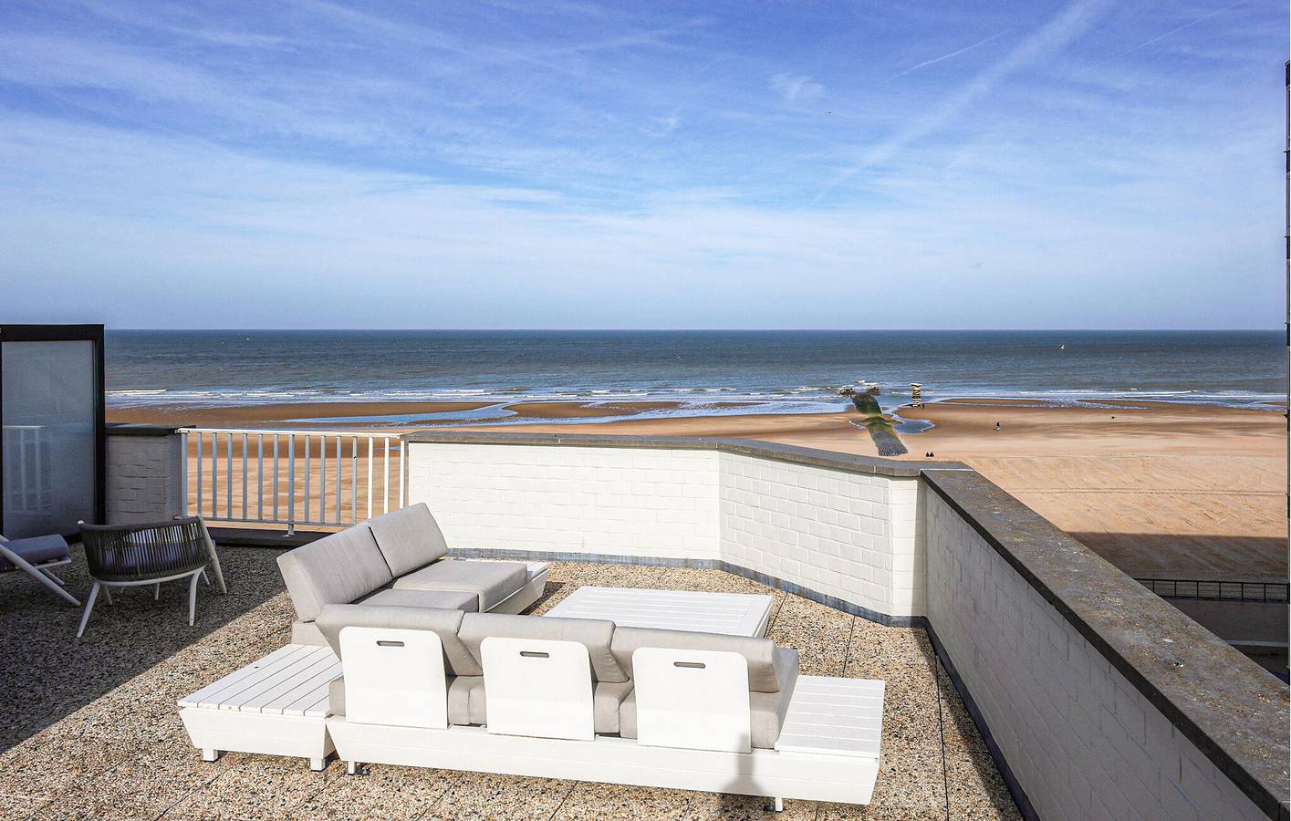 Appartement de vacances entier, Appartement de vacances pour 4 personnes avec terrasse in Ville d'Ostende, Oostende