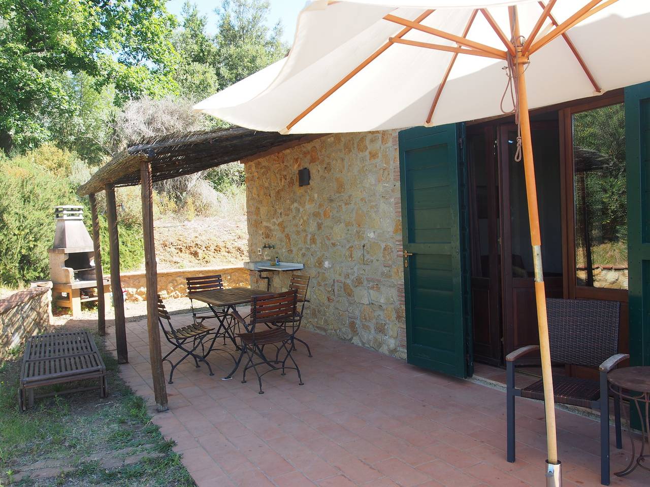 Casa vacanza per 4 persone con terrazza in Guardistallo, Costa degli Etruschi