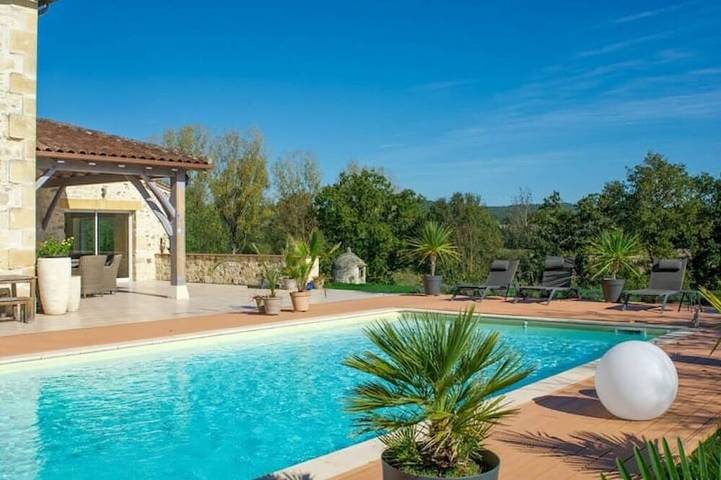 Maison de vacances pour 2 personnes, avec piscine