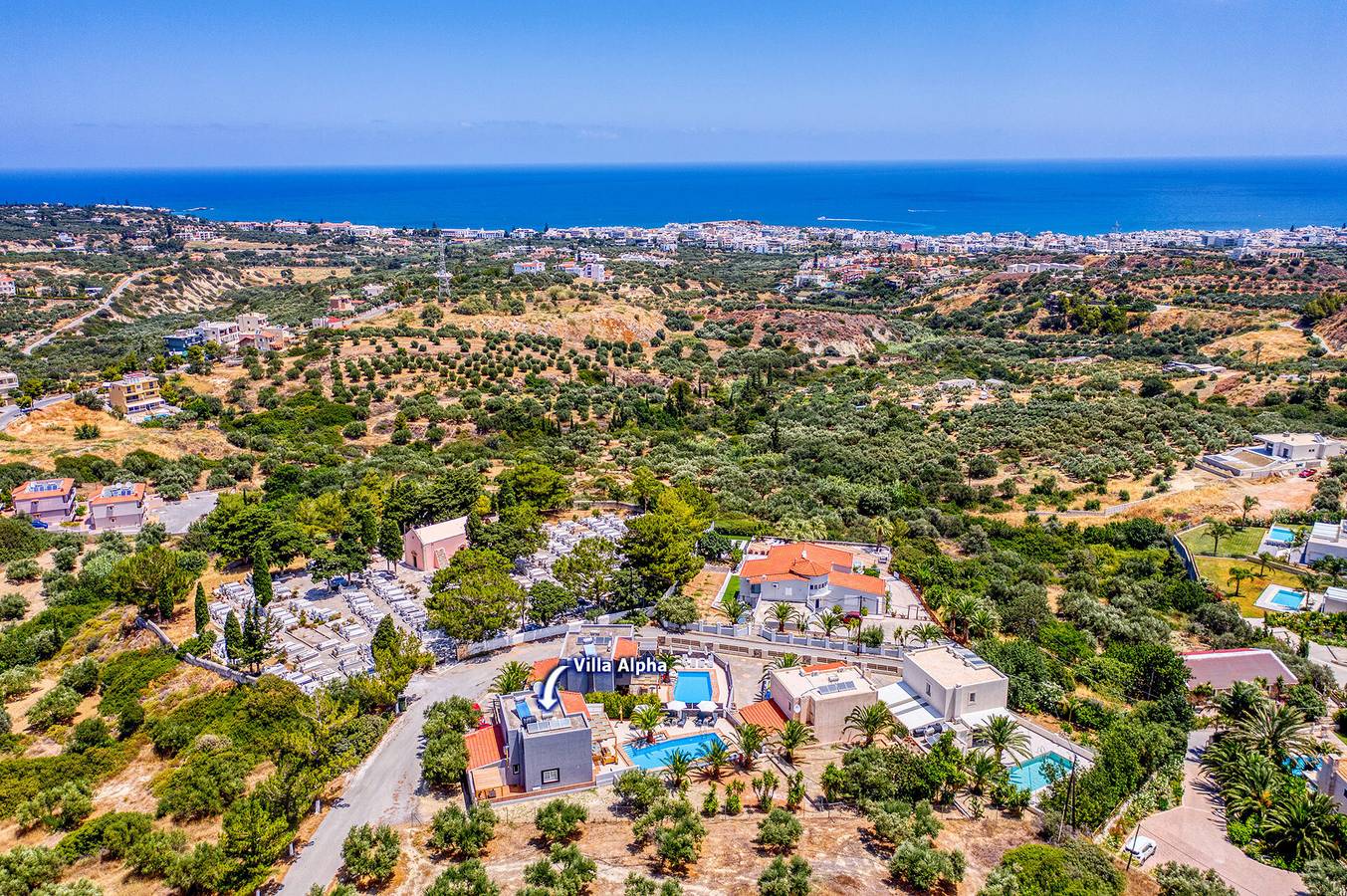 Villa Alpha by Villa Plus in Limenas Chersonisou, Iraklio-Heraklion und Umgebung
