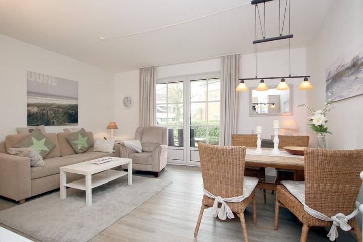 Ganze Wohnung, Ferienwohnung mit 2-Zimmern auf ca. 45m² am Südstrand in Nordfriesische Inseln (Schleswig-Holstein) (Schleswig-Holstein), Wyk auf Föhr