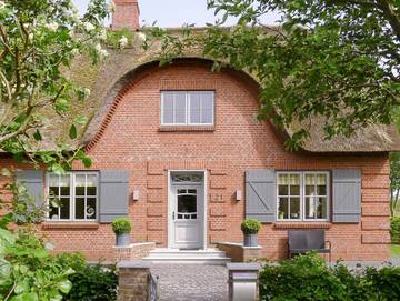 Ferienhaus für 6 Personen, mit Garten und Terrasse sowie Sauna, mit Haustier in Süderende