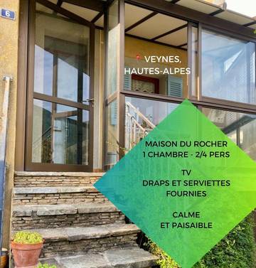 Gîte pour 4 personnes, avec balcon à Veynes