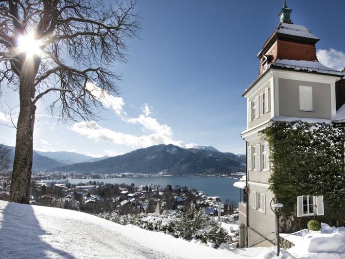 Hotel für 3 Personen, mit Seeblick und Garten sowie Pool und Sauna am Tegernsee