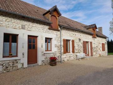 Gîte pour 10 personnes, avec terrasse à Vicq-sur-Nahon