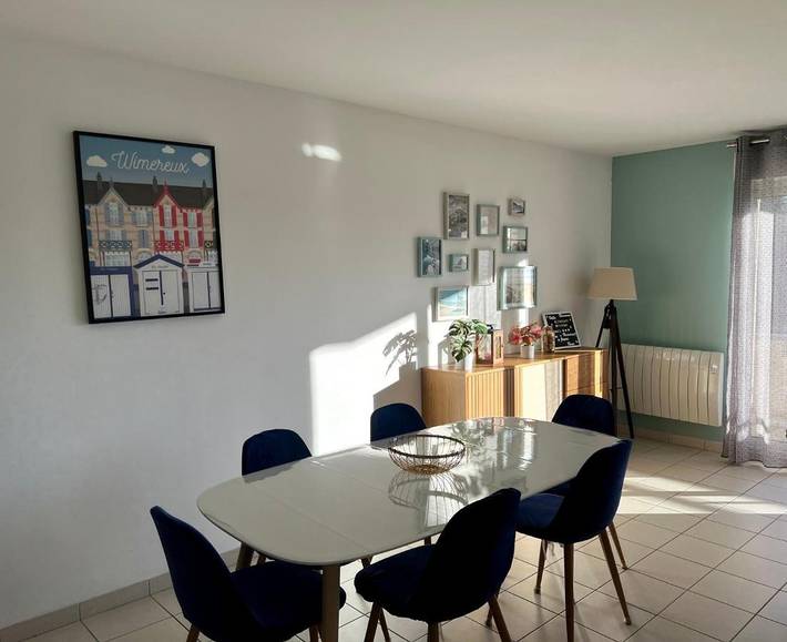 Gîte pour 6 personnes, avec jardin dans Gare De Wimille Wimereux - 3