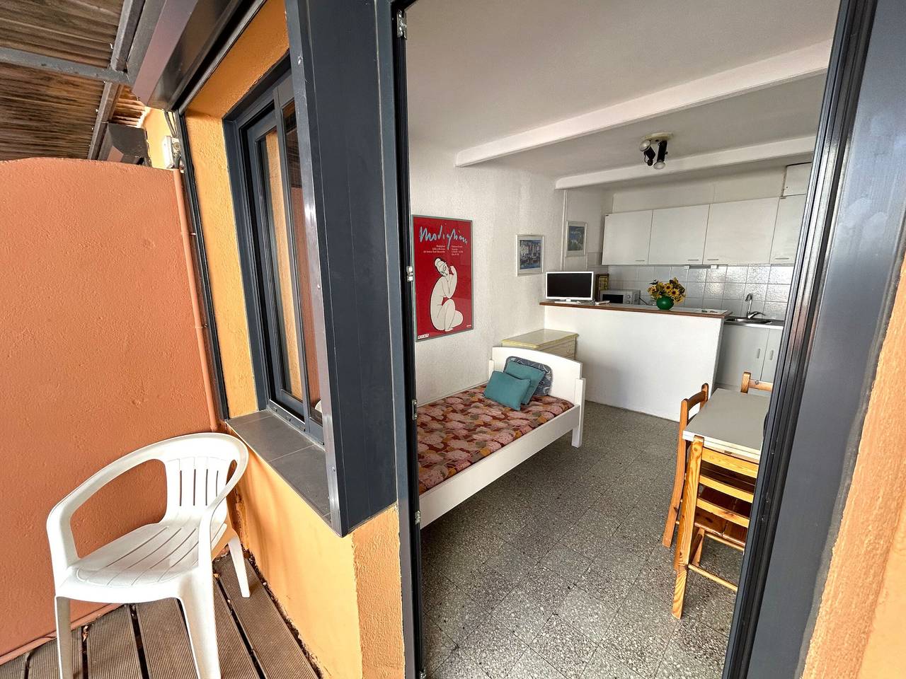 Geheel appartement, Comfortable 2-room apartment 60m from the beach in La Côte Vermeille, Argelès-sur-Mer