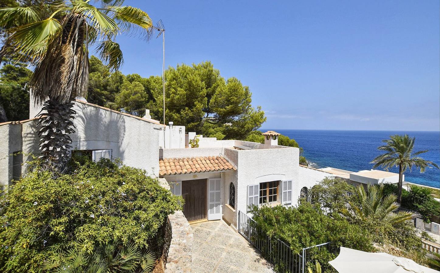 Villa 'Ratjada' mit Meerblick, Wlan und Klimaanlage in Cala Provencal, Capdepera