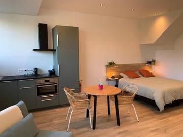 Gîte pour 4 personnes, avec terrasse et vue dans Heusy