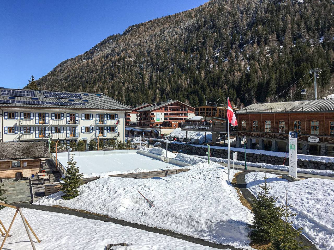 Ganze Wohnung, Schneeurlaub im malerischen Vallorcine in Vallorcine, Region Bonneville
