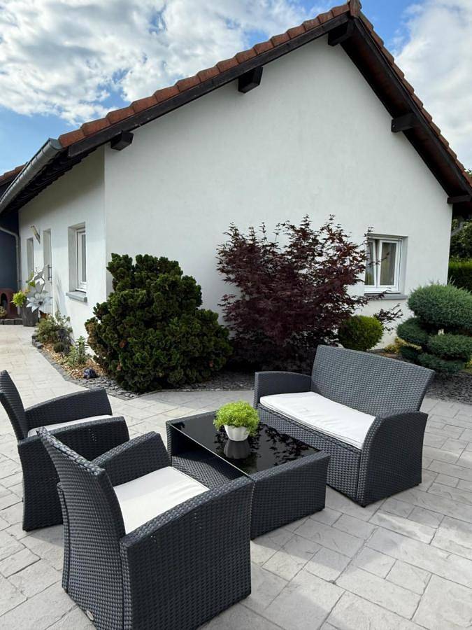 Cottage pour 4 personnes, avec jardin à Rimsdorf