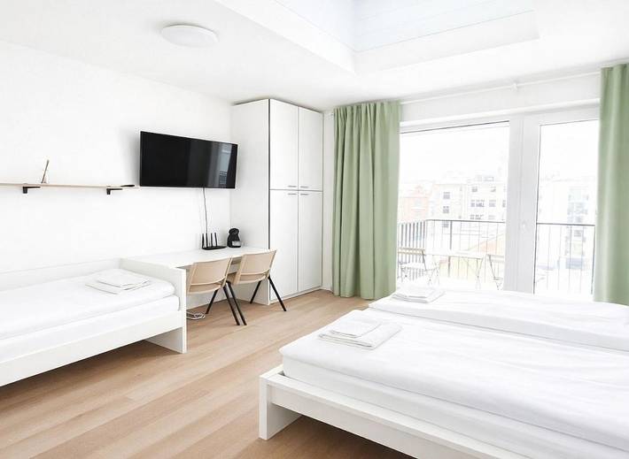 Ferienwohnung für 2 Personen, mit Balkon und Ausblick - 1