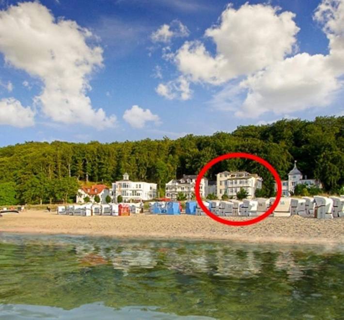 Villa für 5 Personen, mit Balkon und Seeblick sowie Ausblick in Binz - 4