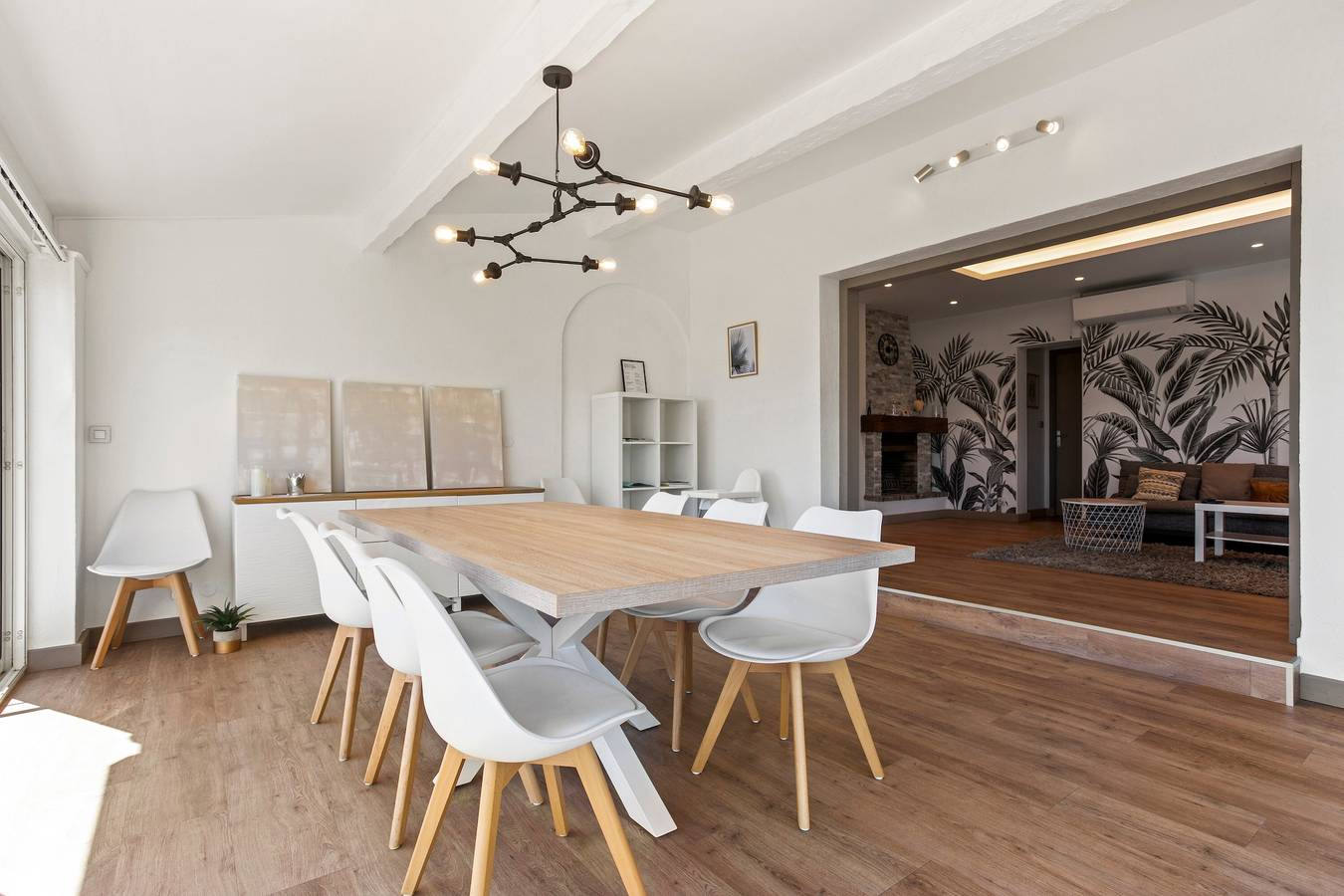 Villa 'Palmier' mit Meerblick, Wlan und Klimaanlage in Roquebrune-sur-Argens, Draguignan Region