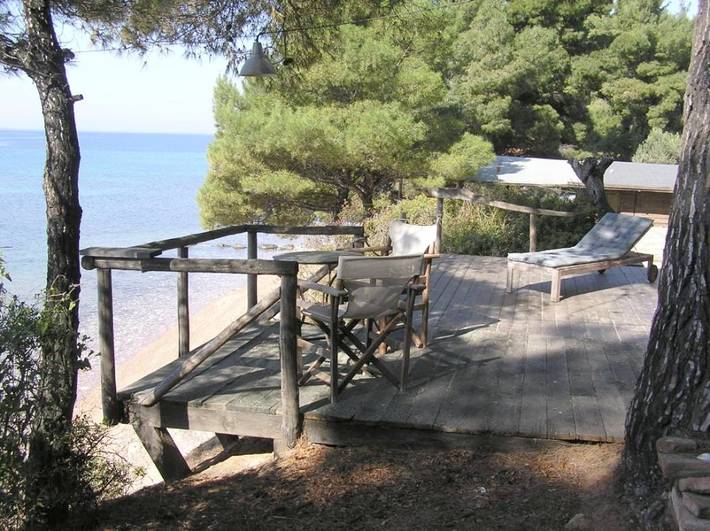Ferienhaus für 9 Personen, mit Balkon und Terrasse sowie Garten und Pool