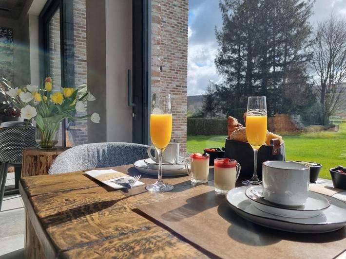Chambre d’hôte pour 2 personnes, avec vue ainsi que jardin et terrasse à Durbuy - 3