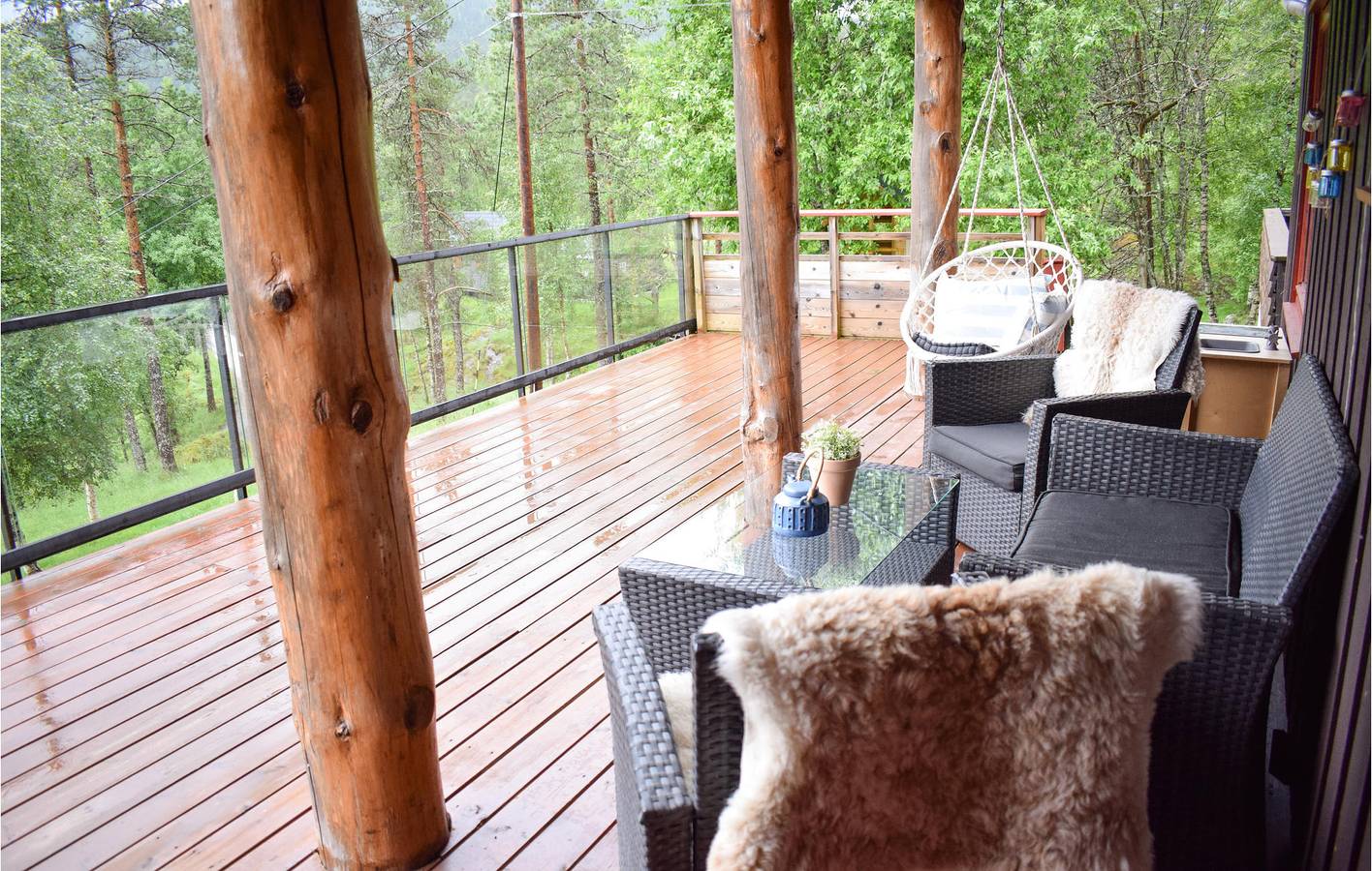 Feriehus for 7 personer med terrasse in Voss