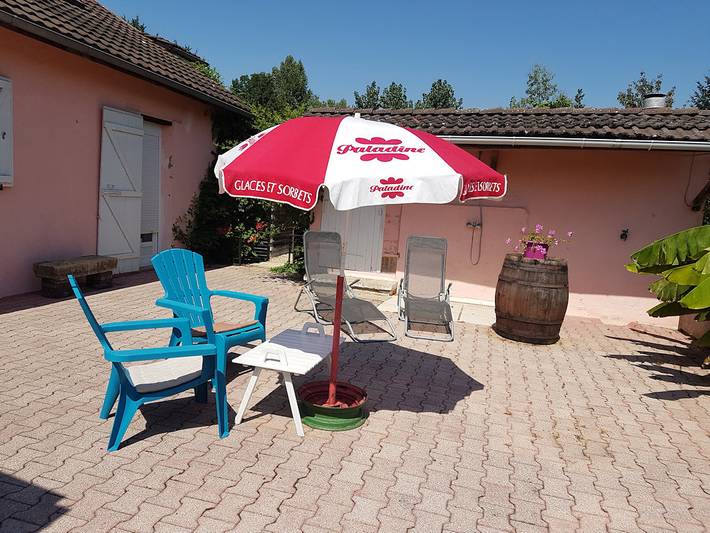 Chambre d’hôte pour 2 personnes, avec jardin, animaux acceptés