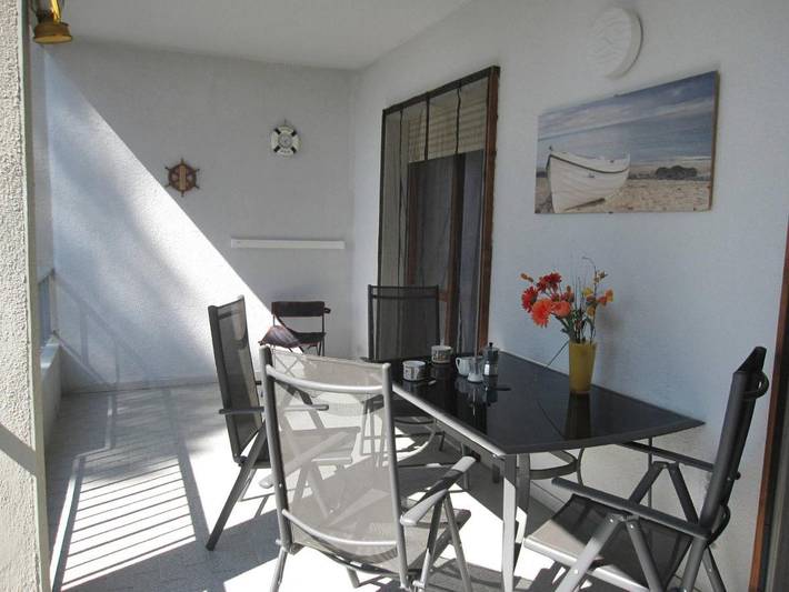 Ferienwohnung für 6 Personen, mit Balkon und Terrasse in Grado