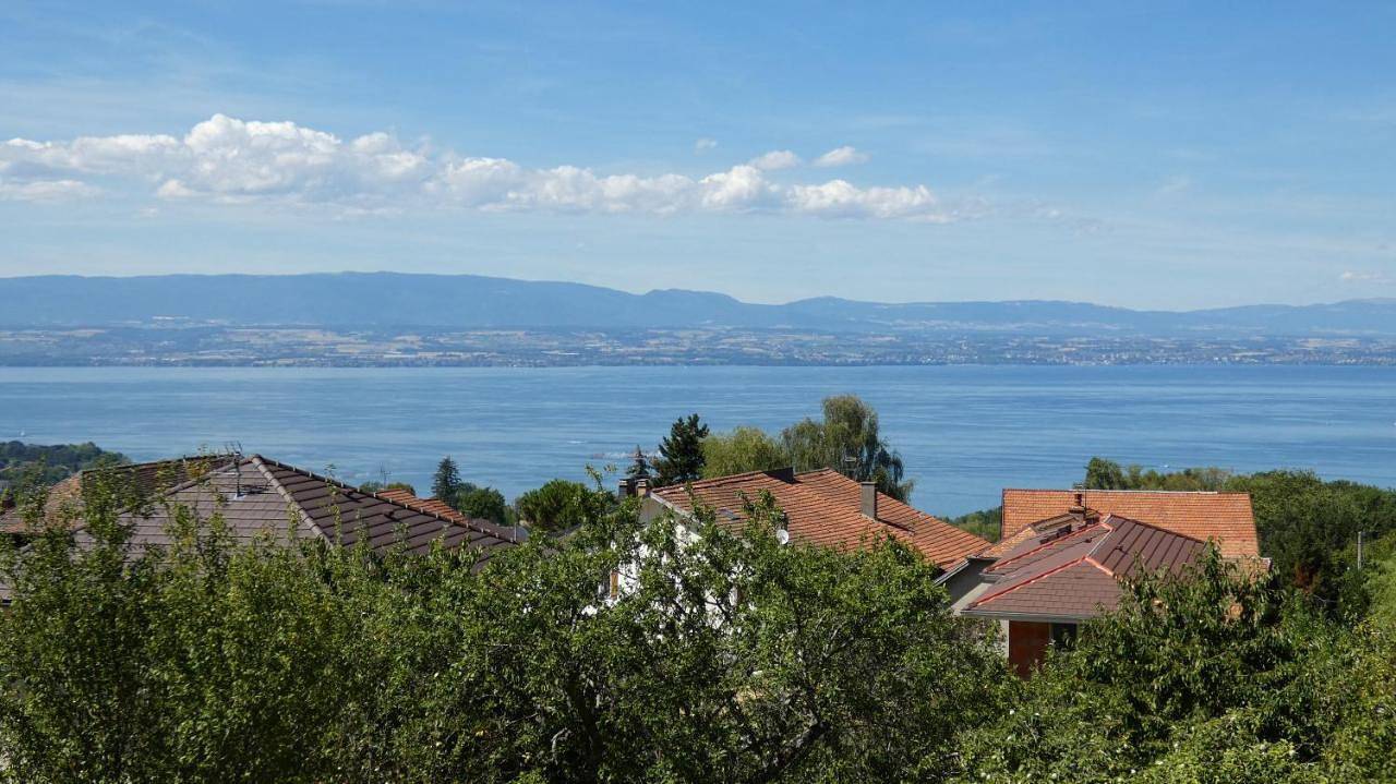 Double Room with Lake View in Publier, Région de Thonon-les-Bains