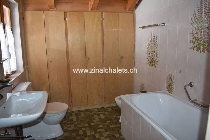 Einzelchalet in Zinal - 1 Schlafzimmer mit 1 Bett - 1 Schlafzimmer mit 3 Betten - 2 Schlafzimmer mit in Ayer (Anniviers), Anniviers