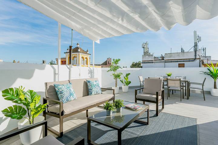Apartamento de férias para 3 pessoas, com Terraço em Sevilha