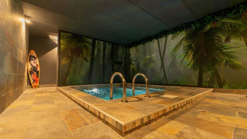 Gîte pour 2 personnes, avec sauna ainsi que piscine et jacuzzi à Précy-sur-Oise - 4