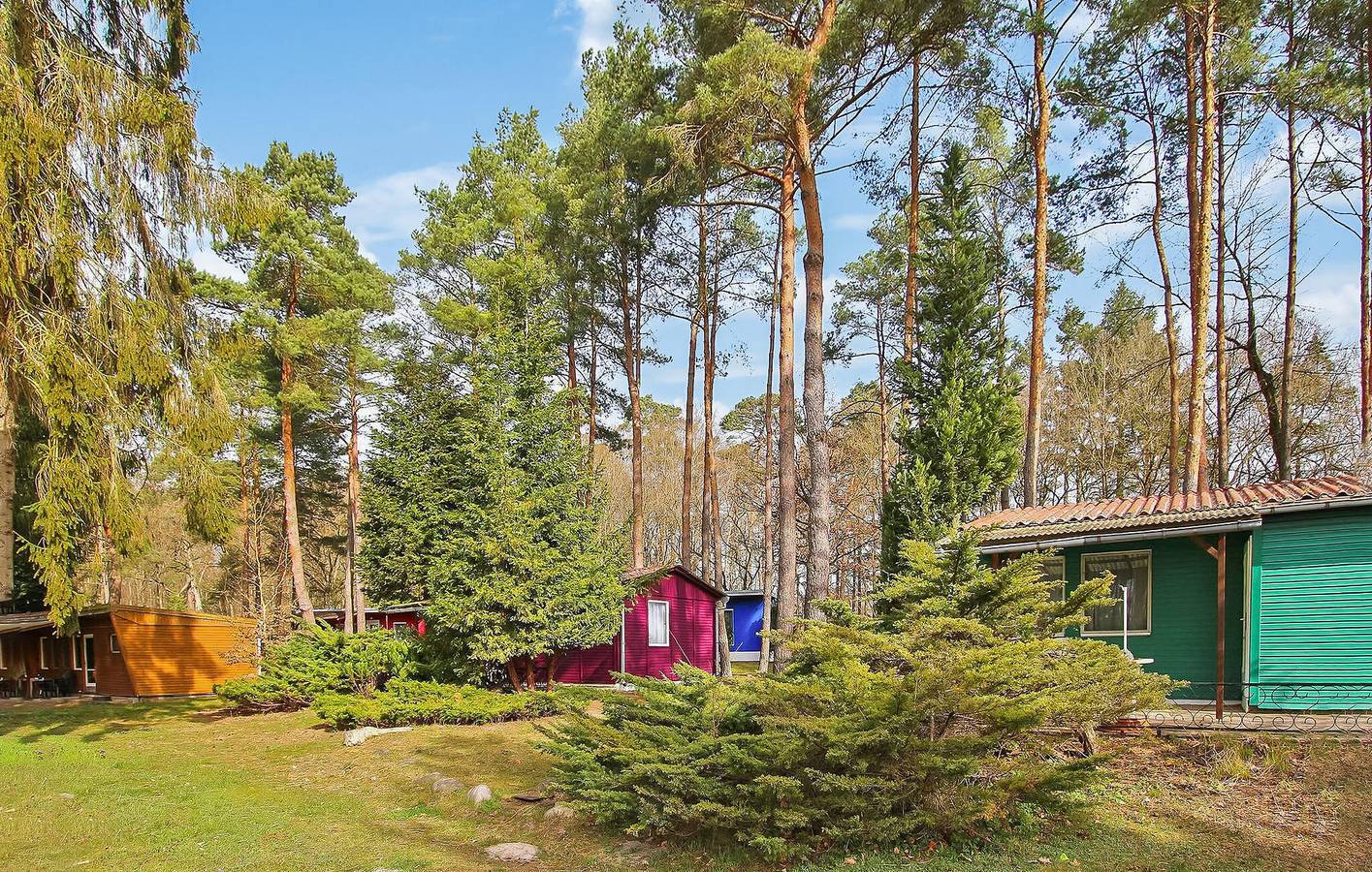 Gemütliches Appartement mit Parkplatz, Terrasse und Garten in Seenähe in Rheinsberger See, Rheinsberg