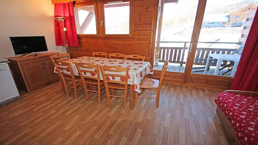 Gîte pour 6 personnes, avec vue et balcon à Puy-Saint-Vincent - 3