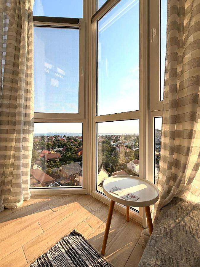 Ferienwohnung für 3 Personen, mit Garten und Ausblick in der Ukraine
