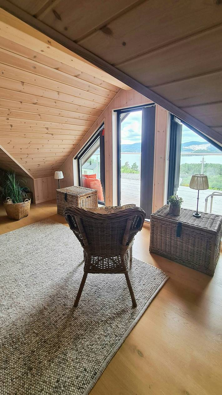 Modernes Ferienhaus mit Meerblick in Kragerø in Kragerø