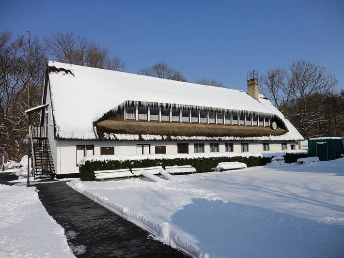 Ferienwohnung für 4 Personen, mit Seeblick und Terrasse sowie Sauna und Garten, kinderfreundlich in Nationalpark Vorpommersche Boddenlandschaft