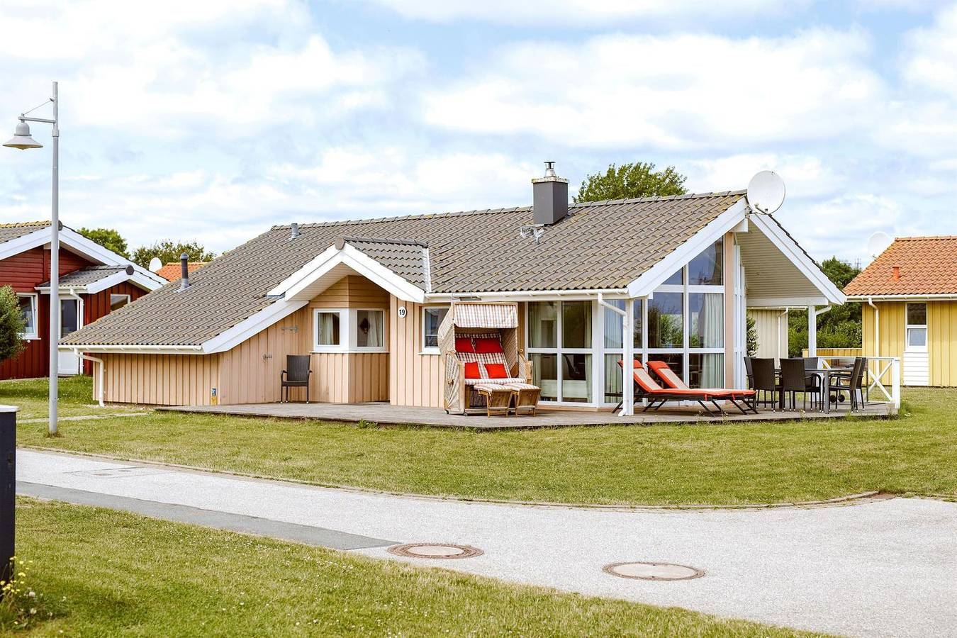 Ferienhaus mit Meerblick, 100m zum Ostseestrand in Schönhagen, Brodersby