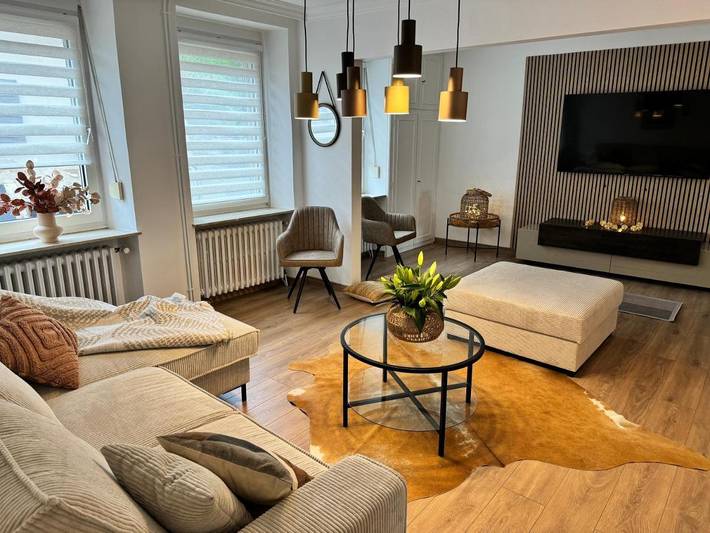 Location de vacances pour 4 personnes, avec terrasse ainsi que vue et jardin à Bitsch - 2