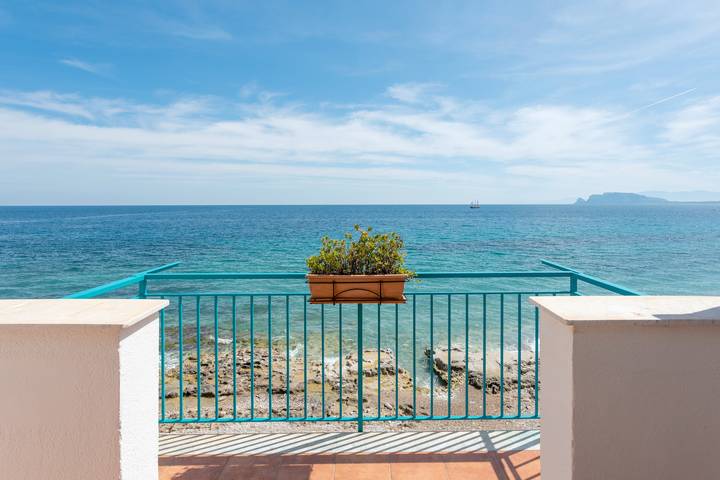 Ferienhaus mit Meerblick für 6 Personen, mit Balkon in Palermo - 3