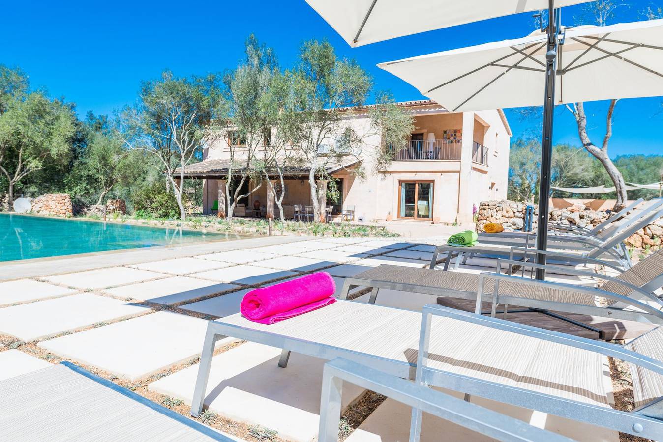 Can Madis - Ferienhaus mit privaten Pool in Costitx. Wifi gratis in Costitx, Mallorca Inselmitte