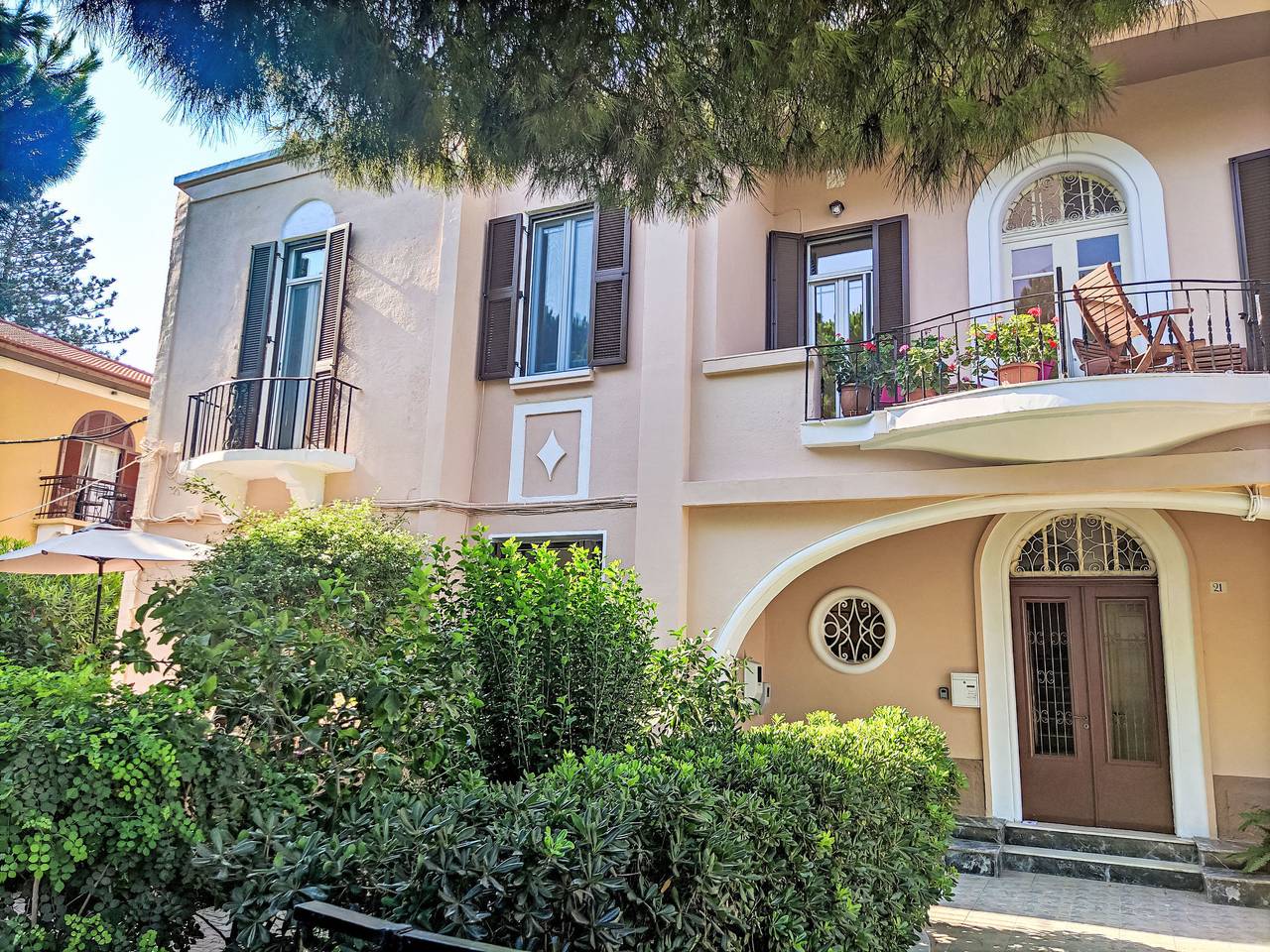 Geheel appartement, Wohnung mit Meerblick und großer Terrasse in Rhodos Stad, Rhodos