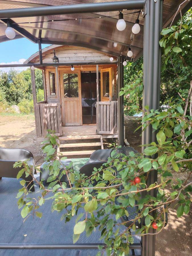 Location de vacances pour 2 personnes, avec jardin ainsi que balcon et vue à Concoules - 3
