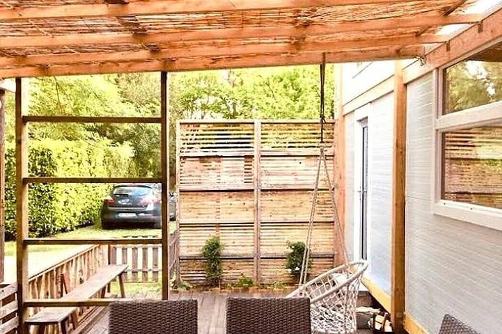 Chalet pour 3 personnes, avec terrasse