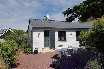 Maison de vacances pour 3 personnes, avec jardin et terrasse, animaux acceptés dans la Manche
