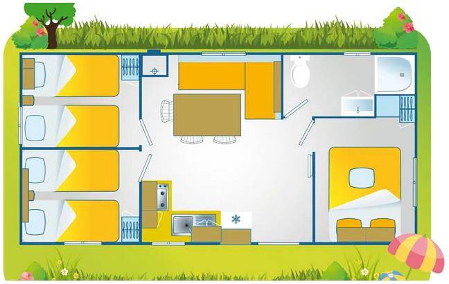 Location de vacances pour 6 personnes, avec Piscine à Calella - 2