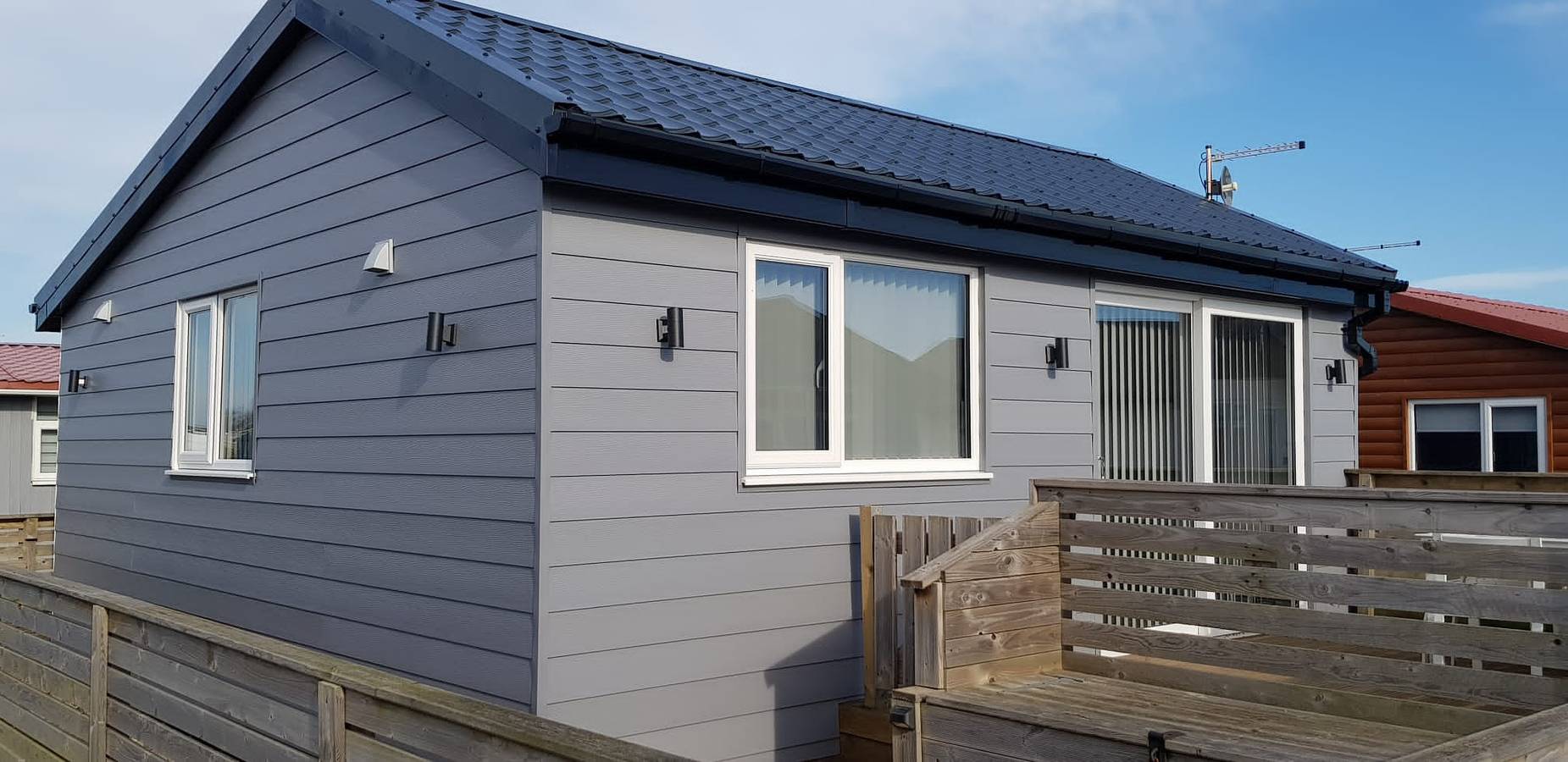 Ferienhaus für 4 Personen mit Terrasse in Carnaby, Östliches Yorkshire