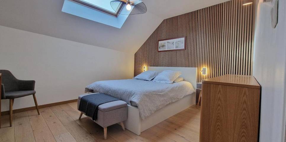 Gîte pour 4 personnes, avec vue et jardin, adapté aux familles à Sainte-Hélène-du-Lac - 3