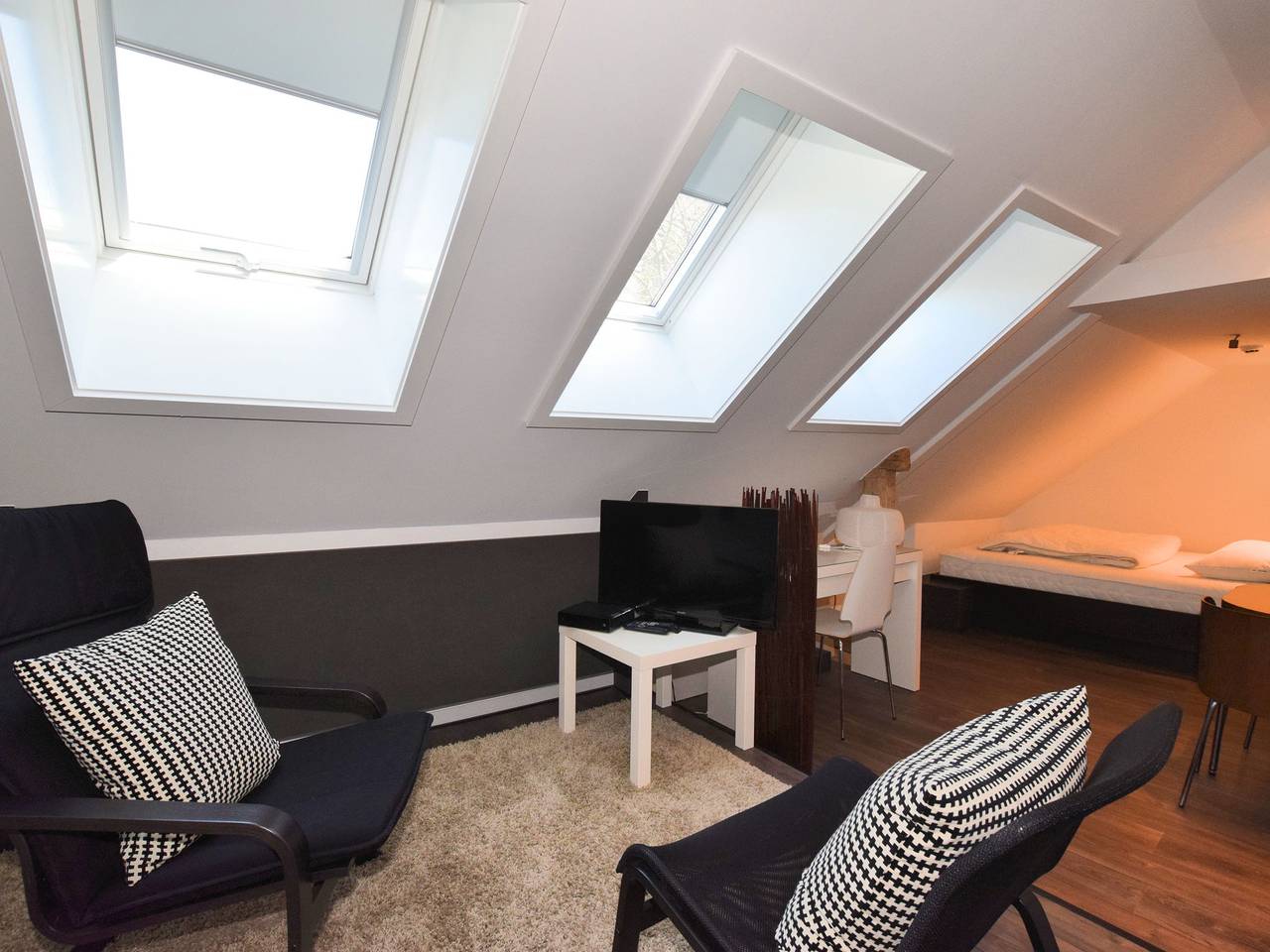 Ganzes Studio, Studios im Herrenhaus in Robertville in In der Bivelt, Weismes