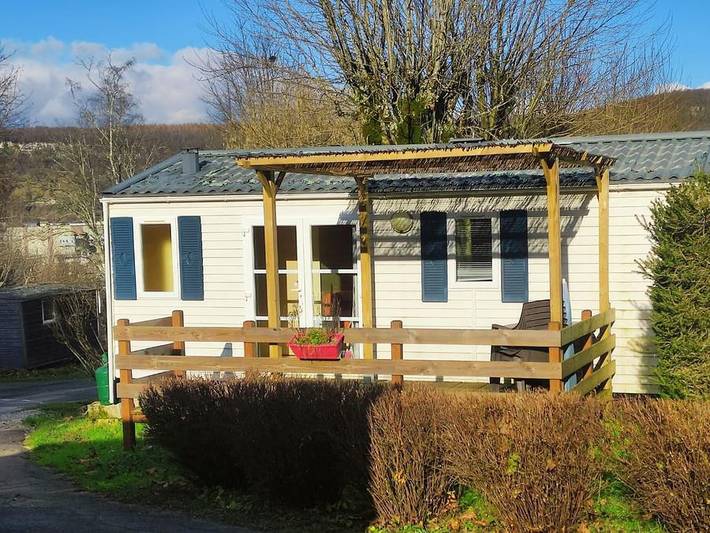 Camping Le Chanet - Mobilheim 4 personen - Capri in Ornans, Französischer Jura