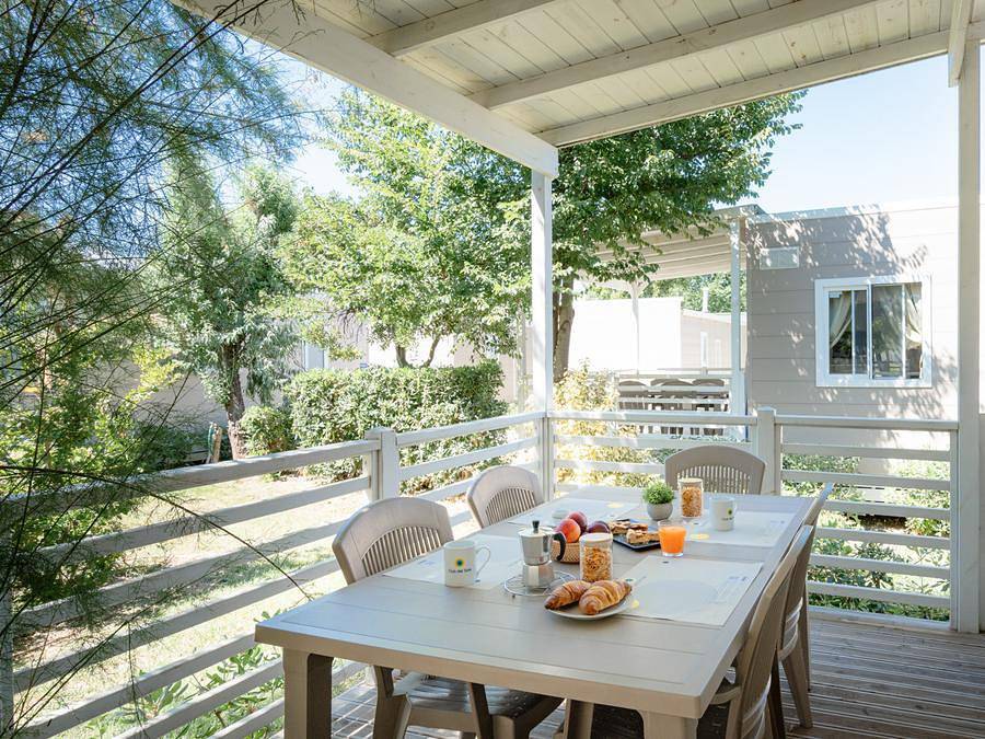 La Risacca Family Camping Village - Mobilhome 6 personnes - Lodge Superior Family animaux admis in Province de Fermo
