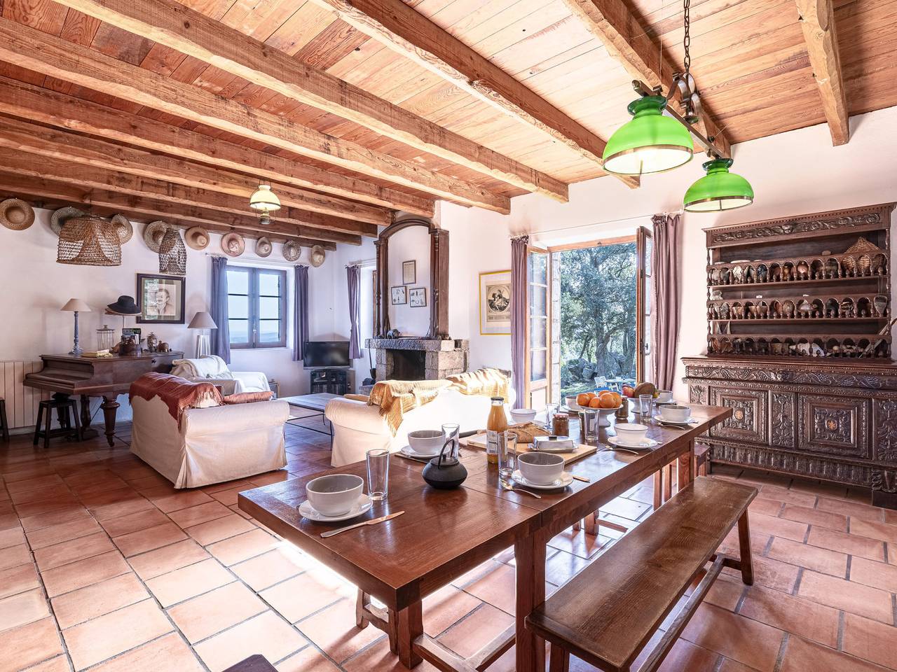 Casa Gialla in San Gavino di Carbini, Parco naturale regionale della Corsica
