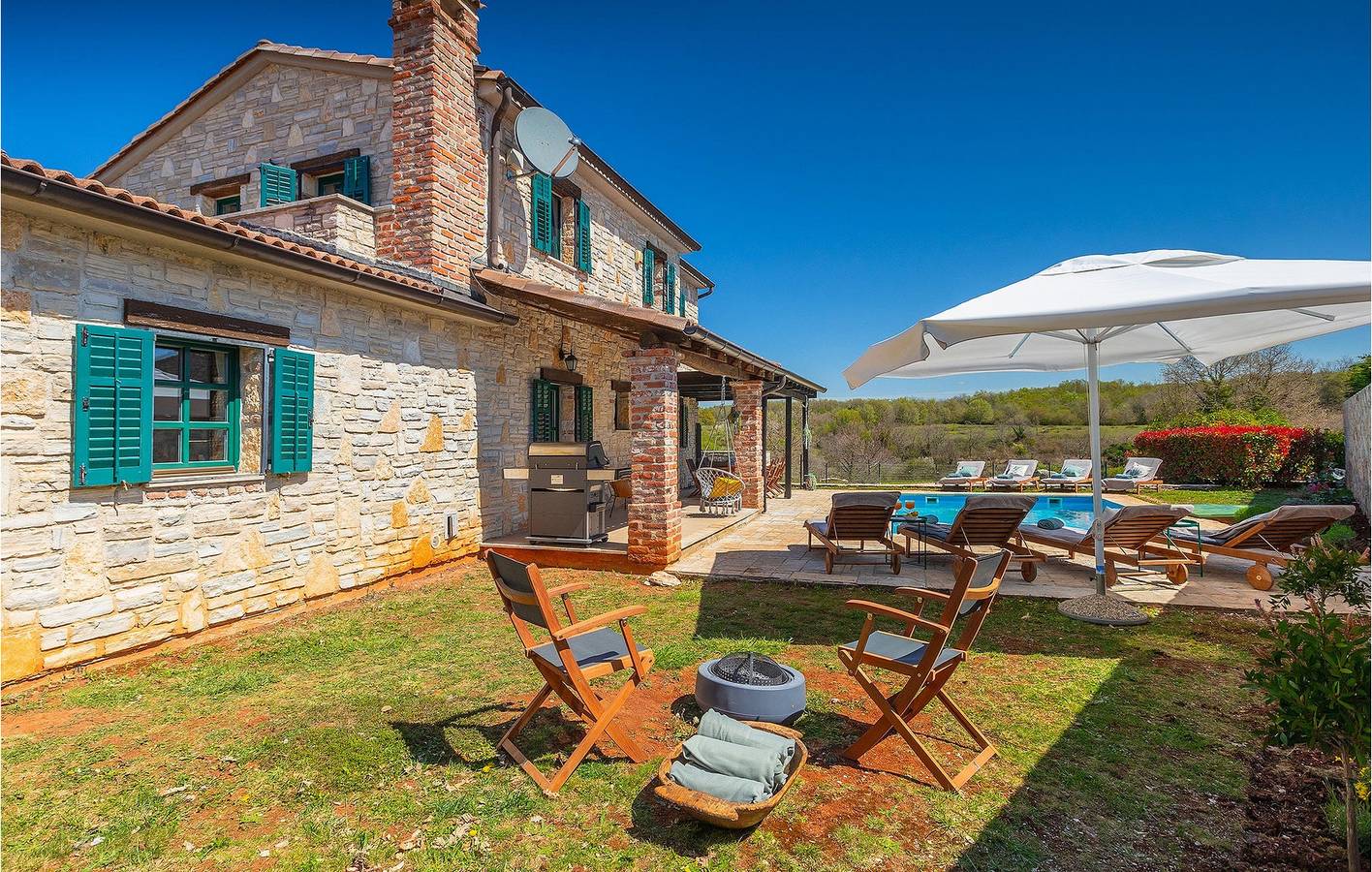 Ferienhaus für 8 Personen in Općina Višnjan, Zentralistrien