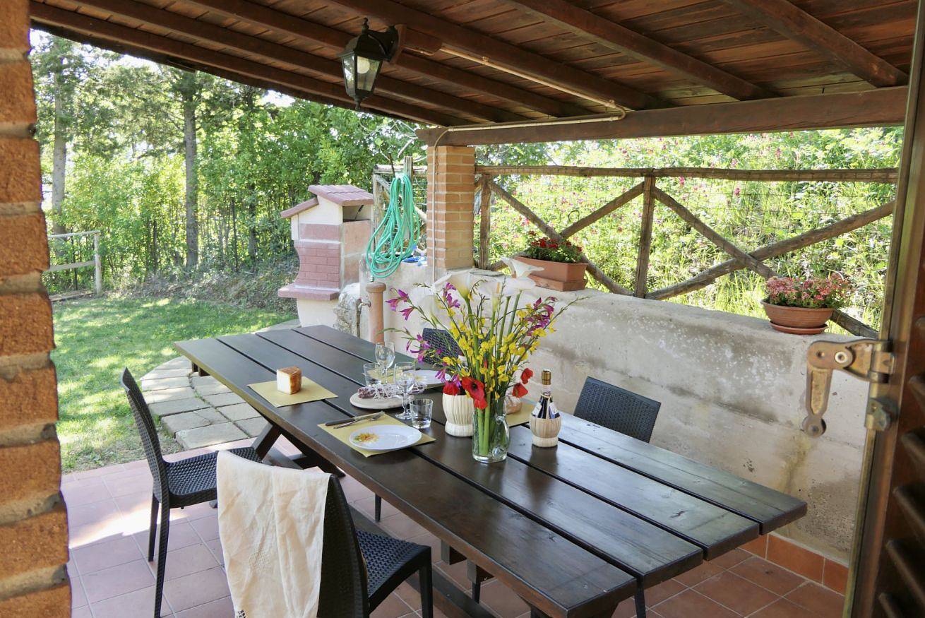 Ganze Wohnung, Villetta Elena single house in a panoramic position with enclosed garden in Montescudaio, Etruskische Küste