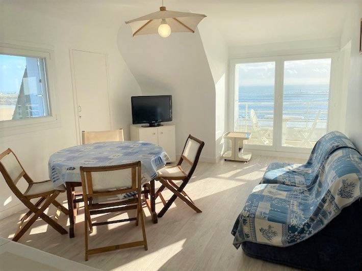 Ferienwohnung für 3 Personen, mit Balkon und Terrasse in Quiberon